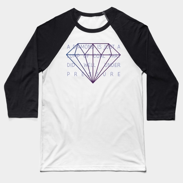 Diamond Baseball T-Shirt by nochi